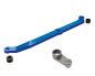 Preview: Traxxas Steering Link Alu blau mit Servohorn Stahl TRX9748-BLUE