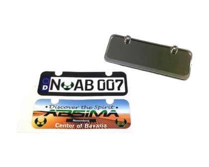 Absima Miniatur Kennzeichenhalter Nummernschild