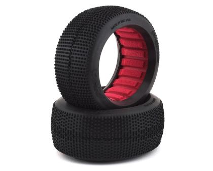 AKA Buggy Reifen 1:8 P-One Super Soft mit roten Einlagen