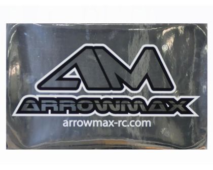ARROWMAX AM Decal 25x40cm Silver