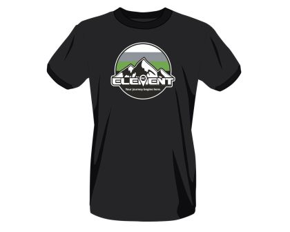 Element RC Circle Mountains T-Shirt schwarz S