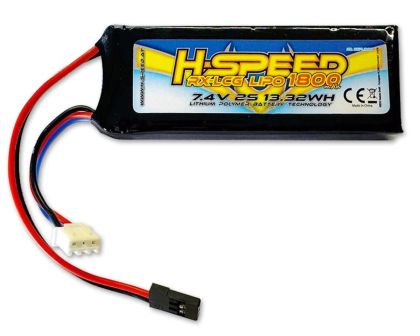 H-SPEED LiPo Empfänger Akku 1800mAh 2S 7.4V