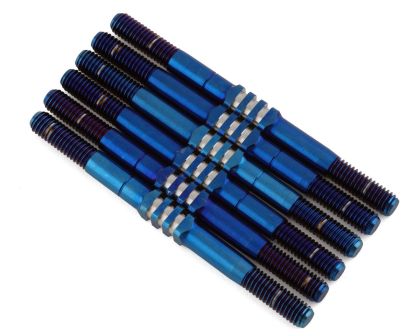 JConcepts Titan Spurstangensatz für TLR 22 5.0 3.5mm blau