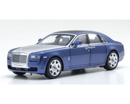 Kyosho Rolls Royce Ghost 2011 1:18 Metropolitan blau silber