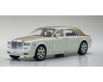 Kyosho Rolls Royce Phantom 1:18 EWB English weiß gold 2012