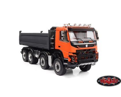 RC4WD 1/14 8x8 Armageddon Hydraulic Dump Truck FMX Orange Grey