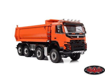 RC4WD 1/14 8x8 Armageddon Hydraulic Dump Truck FMX Orange