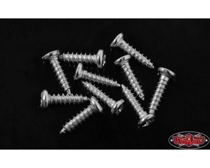 RC4WD Button Head Self Tapping Screws M2 X 8mm Silver