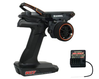 Sanwa M17 Limited Edition orange mit RX-493i Empfänger