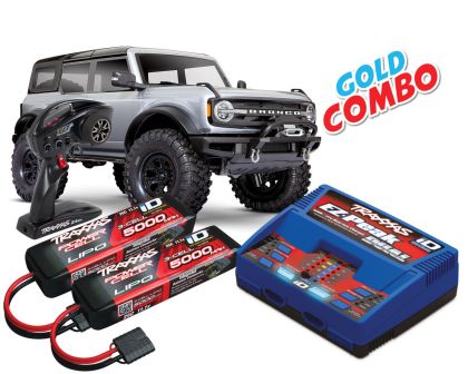 Traxxas Ford Bronco 2021 TRX-4 silber Gold Combo