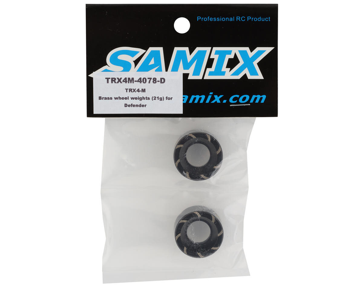 Samix Felgengewichte Messing Defender 21g Samix Shop TRX4M-4078-D - TRA  Shop der ULTIMATIVE TRAXXAS ONLINESHOP