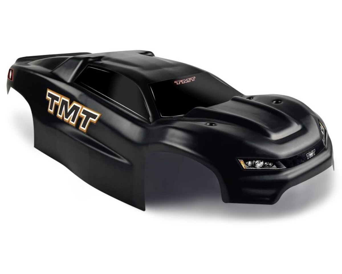 TMT Karosserie unbreakable V2 schwarz mit Sticker für Traxxas E-Revo 2.0  TMT Bodies TMTER-S - TRA Shop der ULTIMATIVE TRAXXAS ONLINESHOP