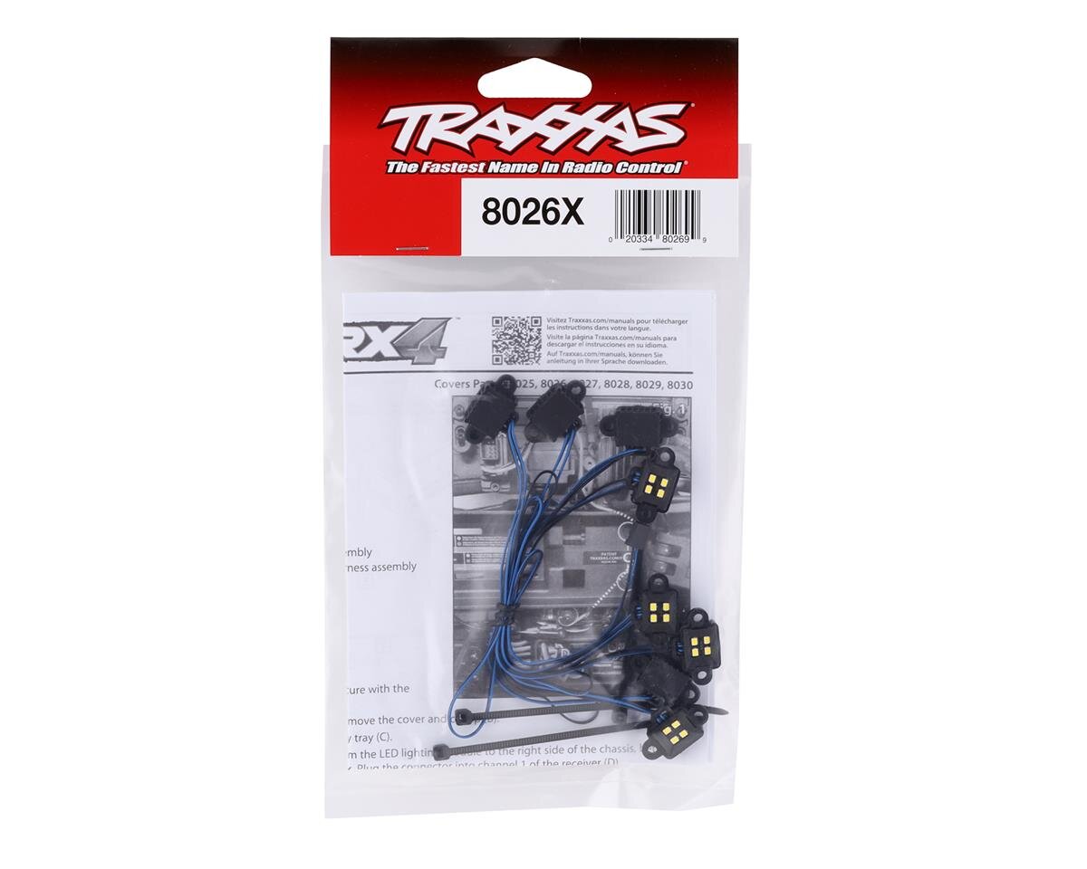 Traxxas LED Rock Light Kit Traxxas 8026X - TRA Shop der ULTIMATIVE TRAXXAS  ONLINESHOP